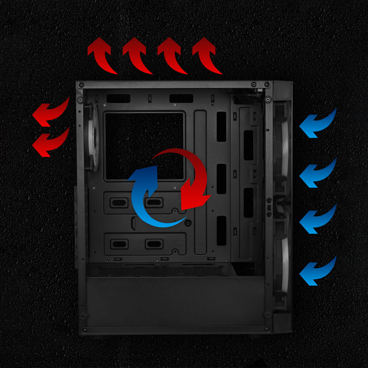 Zebronics Conquer Premium gaming chassis