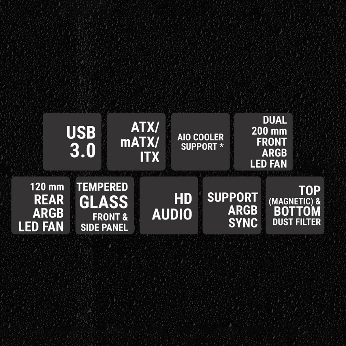 Zebronics Conquer Premium gaming chassis