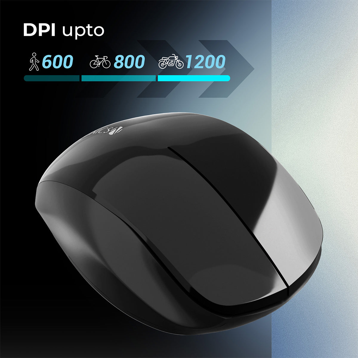 Zeb-Dolphin - Wireless Mouse - Zebronics