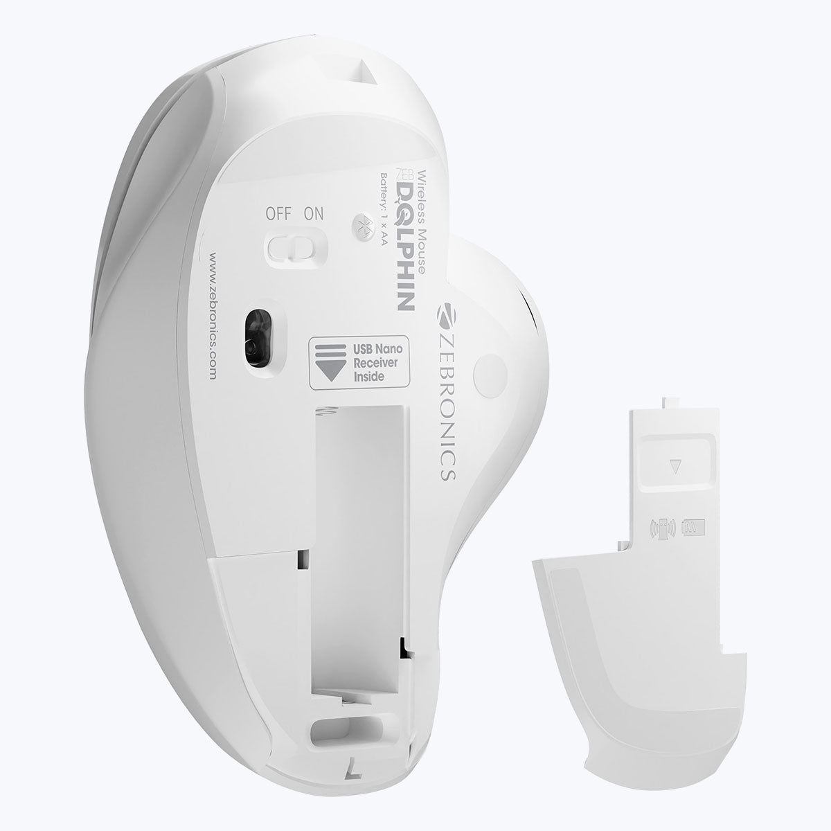 Zeb-Dolphin - Wireless Mouse - Zebronics