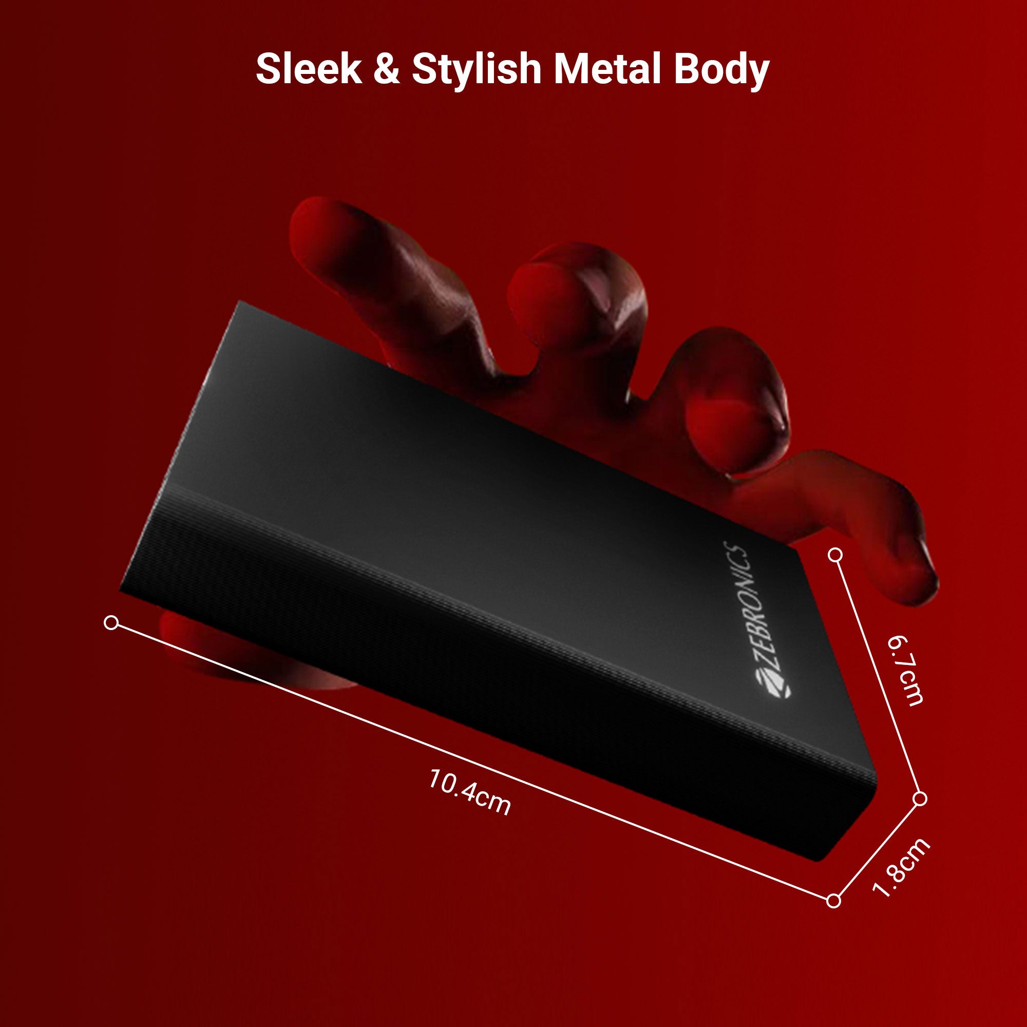 Zebronics - Zeb EnergiTank 10 MR1 - Power Bank