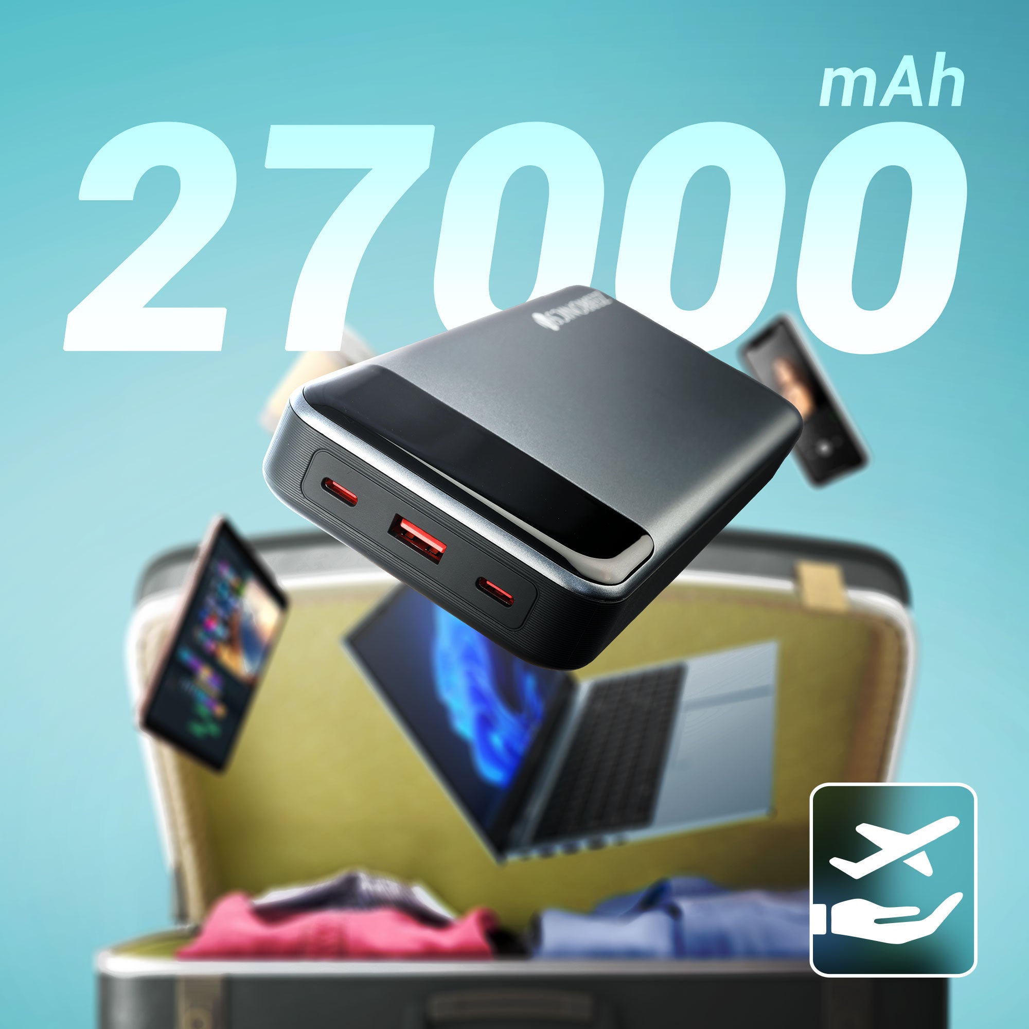 Zebronics - Zeb Energipod27R3 - Power bank