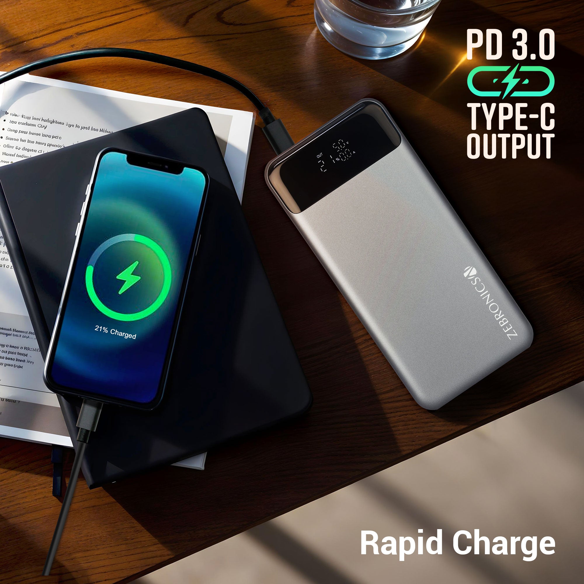 Zebronics - Zeb Energipod27R3 - Power bank