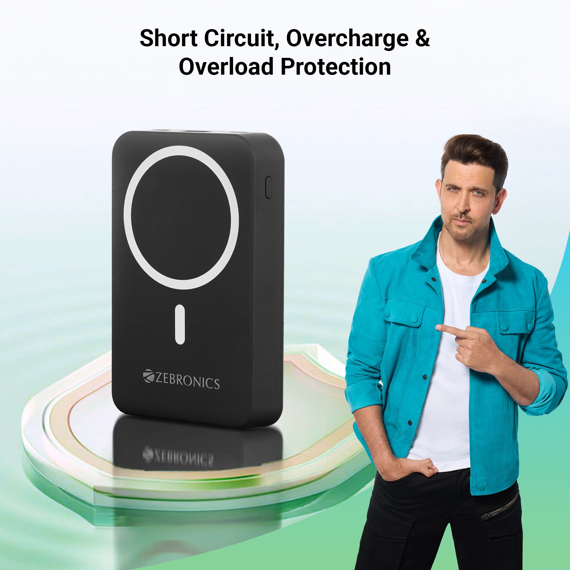 Zebronics - Zeb Energisafe 10R2 - Powerbank