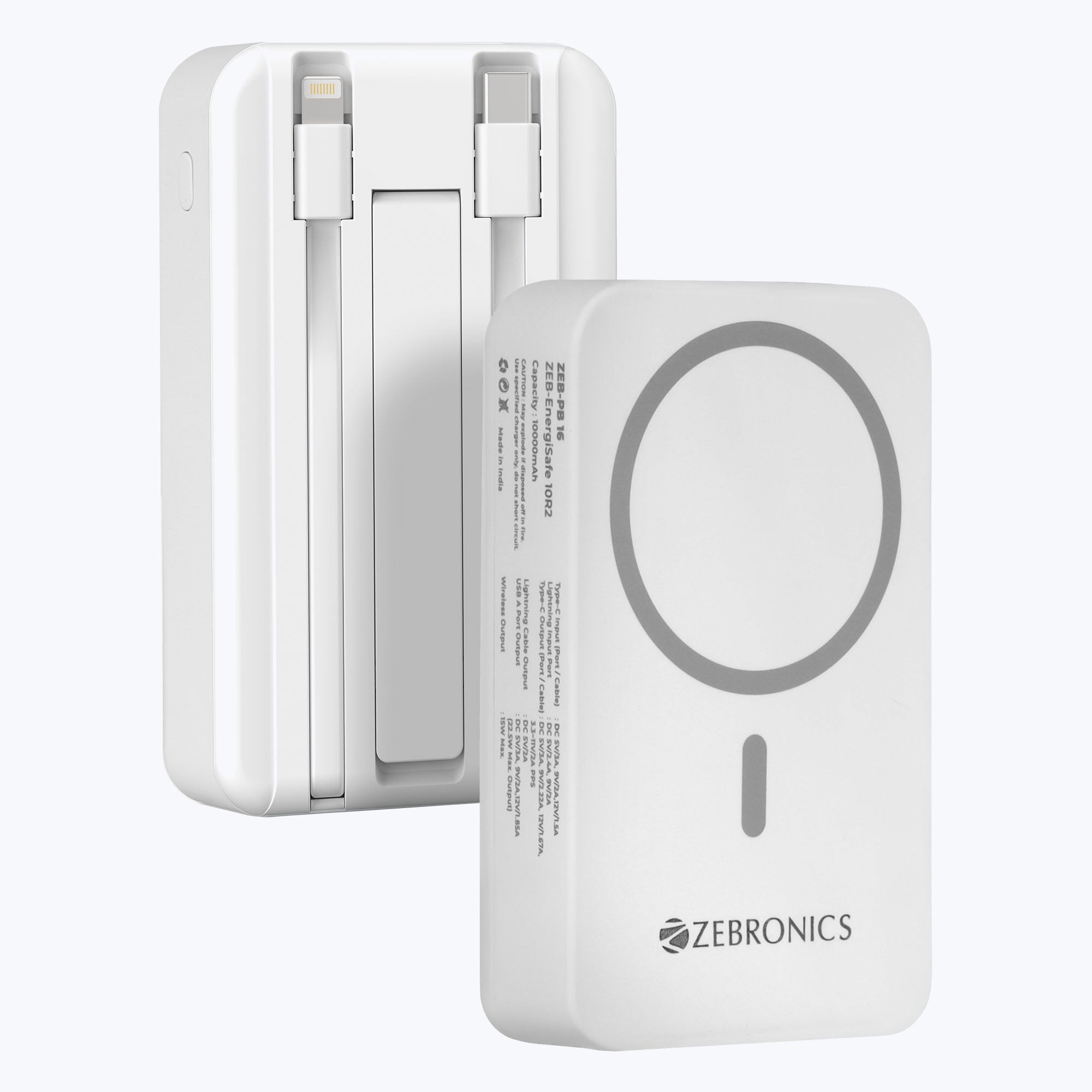 Zebronics - Zeb Energisafe 10R2 - Powerbank