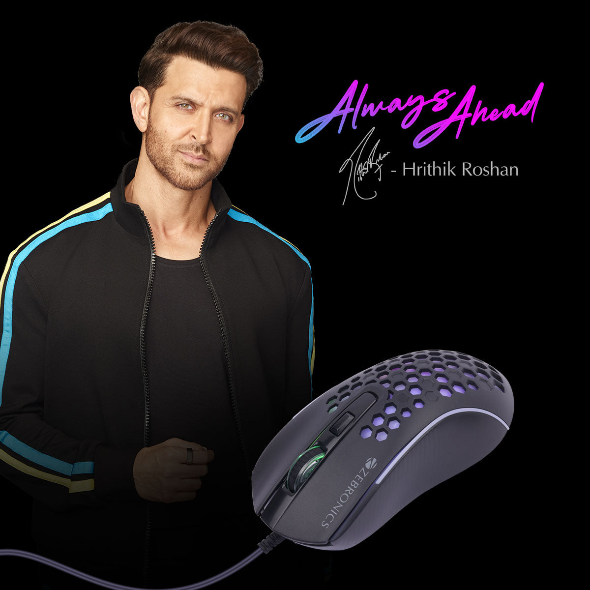 Zeb-Flash - Gaming Mouse - Zebronics