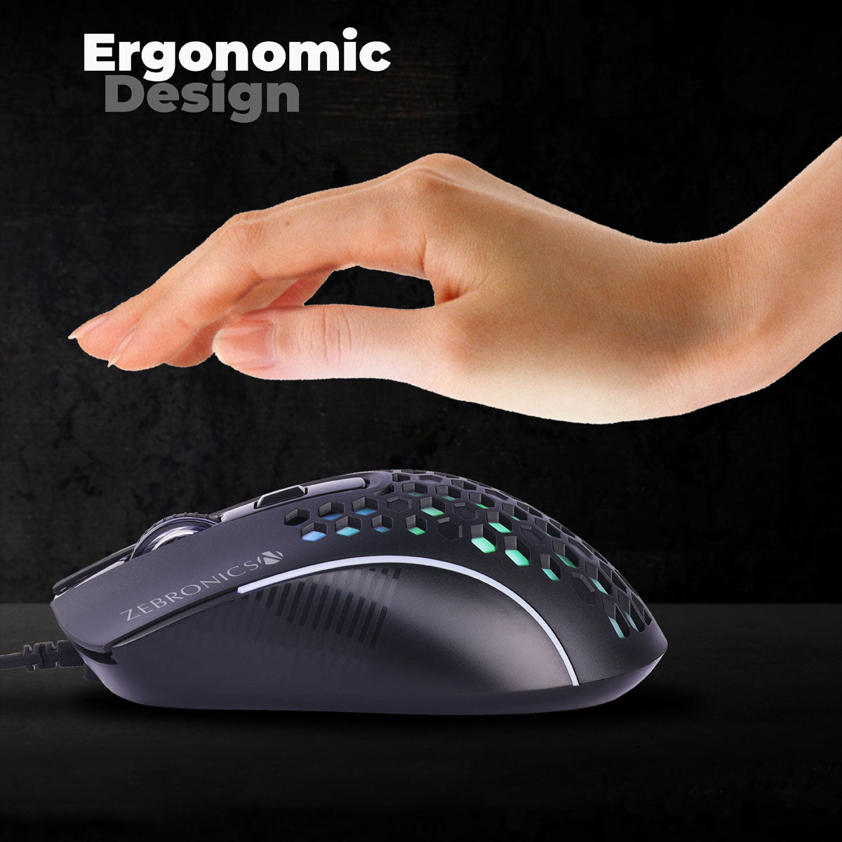 Zeb-Flash - Gaming Mouse - Zebronics