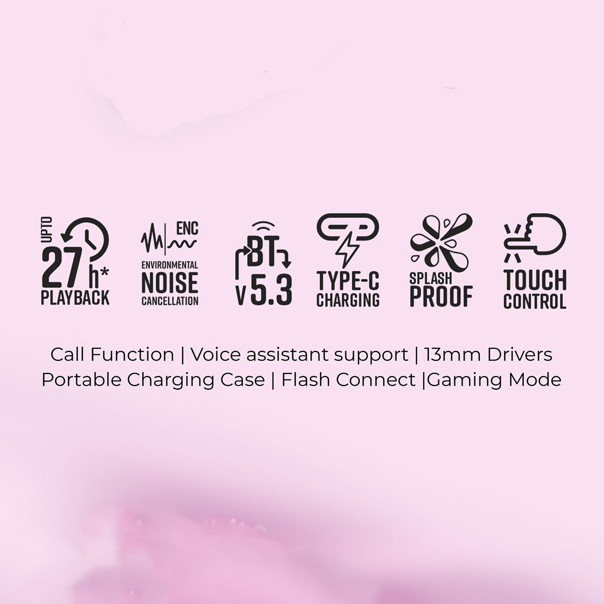 Zeb Glacier - ZeBronics - Wireless earbuds