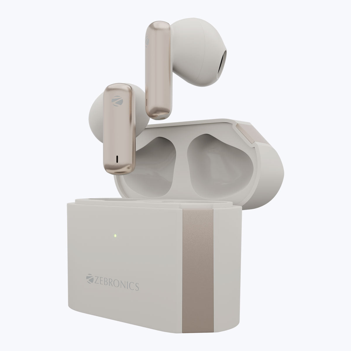 Zeb Glacier - ZeBronics - Wireless earbuds - White