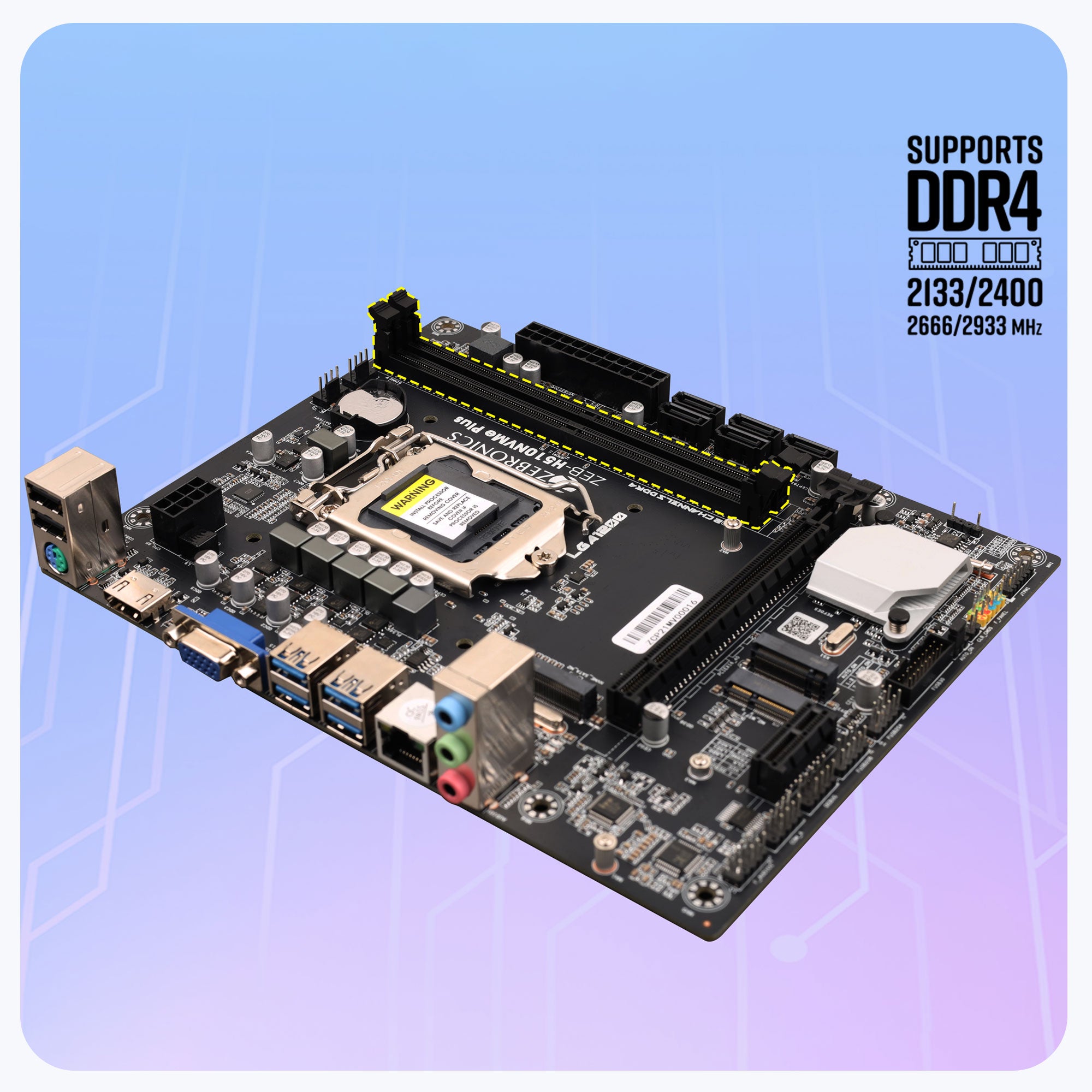 Zeb H510NVMe Plus - LGA1200 Socket