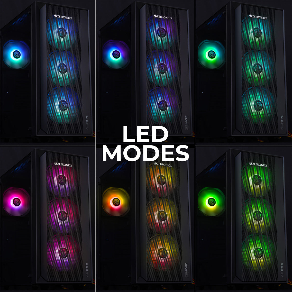 Zeb-Hype - Gaming Cabinet- Zebronics