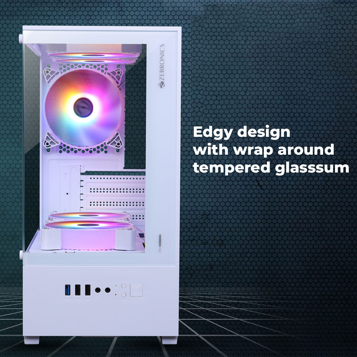 Zeb-Iceberg - Premium Gaming chassis - Zebronics
