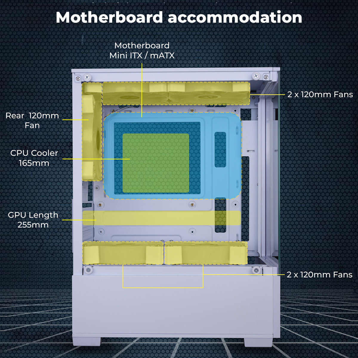 Zeb-Iceberg - Premium Gaming chassis - Zebronics