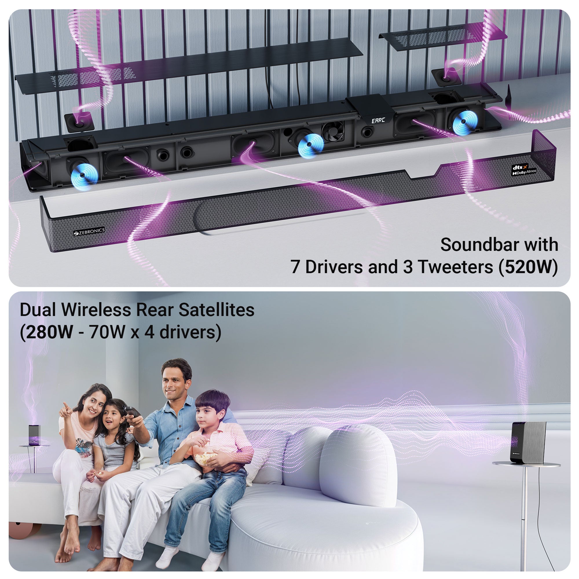 Zeb-Juke bar 10000 - Soundbar - Zebronics