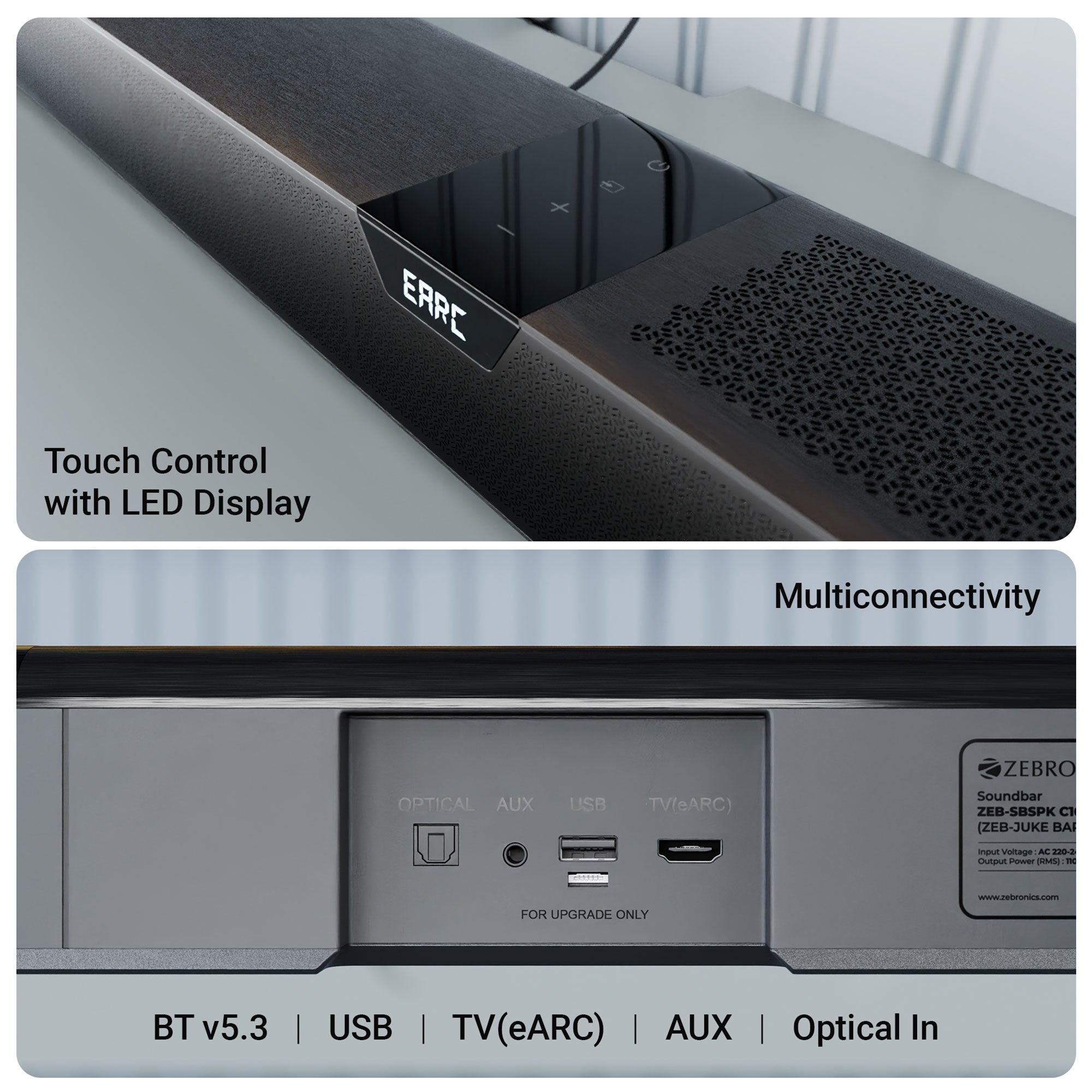 Zeb-Juke bar 10000 - Soundbar - Zebronics