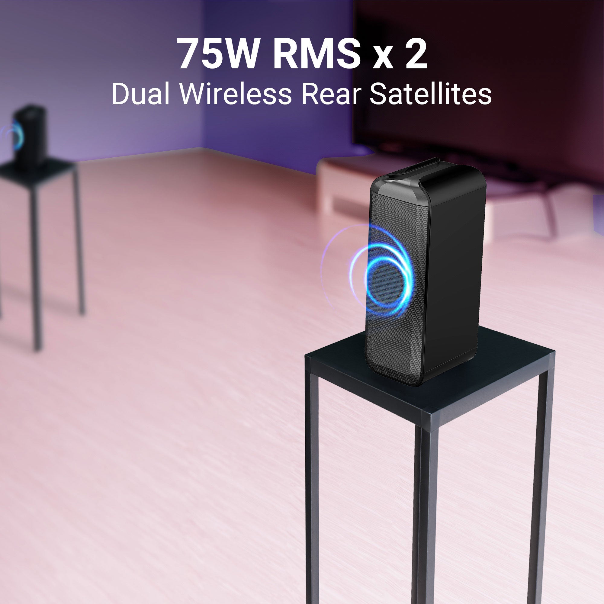 Zeb Juke bar 9510WS with Dual Wireless Rear Satellites