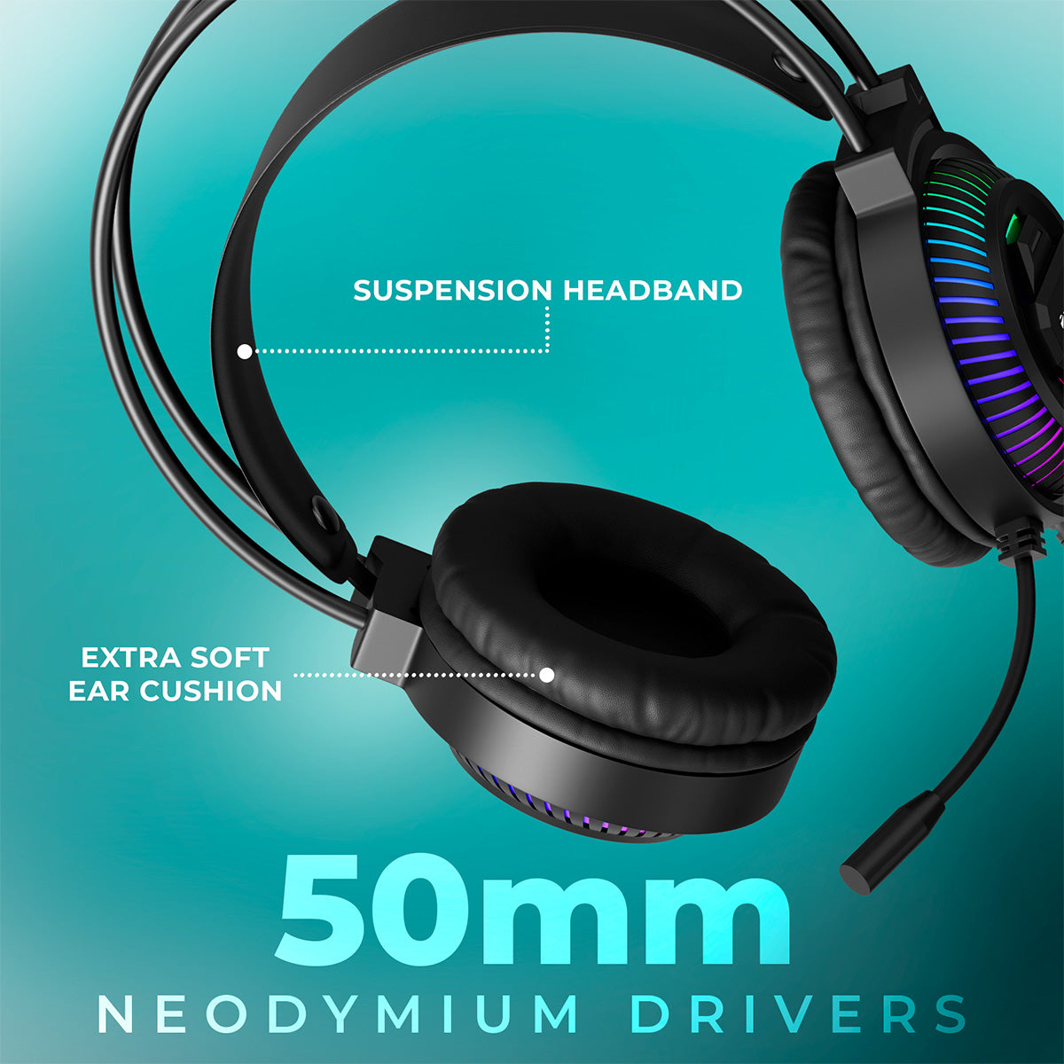 Zeb-Jupiter - Gaming Headphone - Zebronics