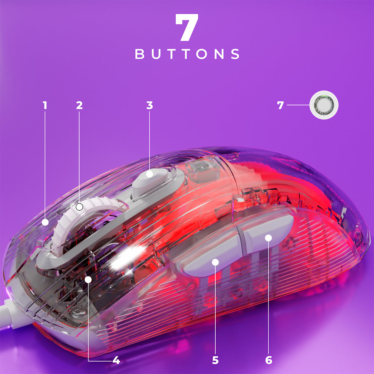 Zeb-Krystal - Gaming Mouse - Zebronics