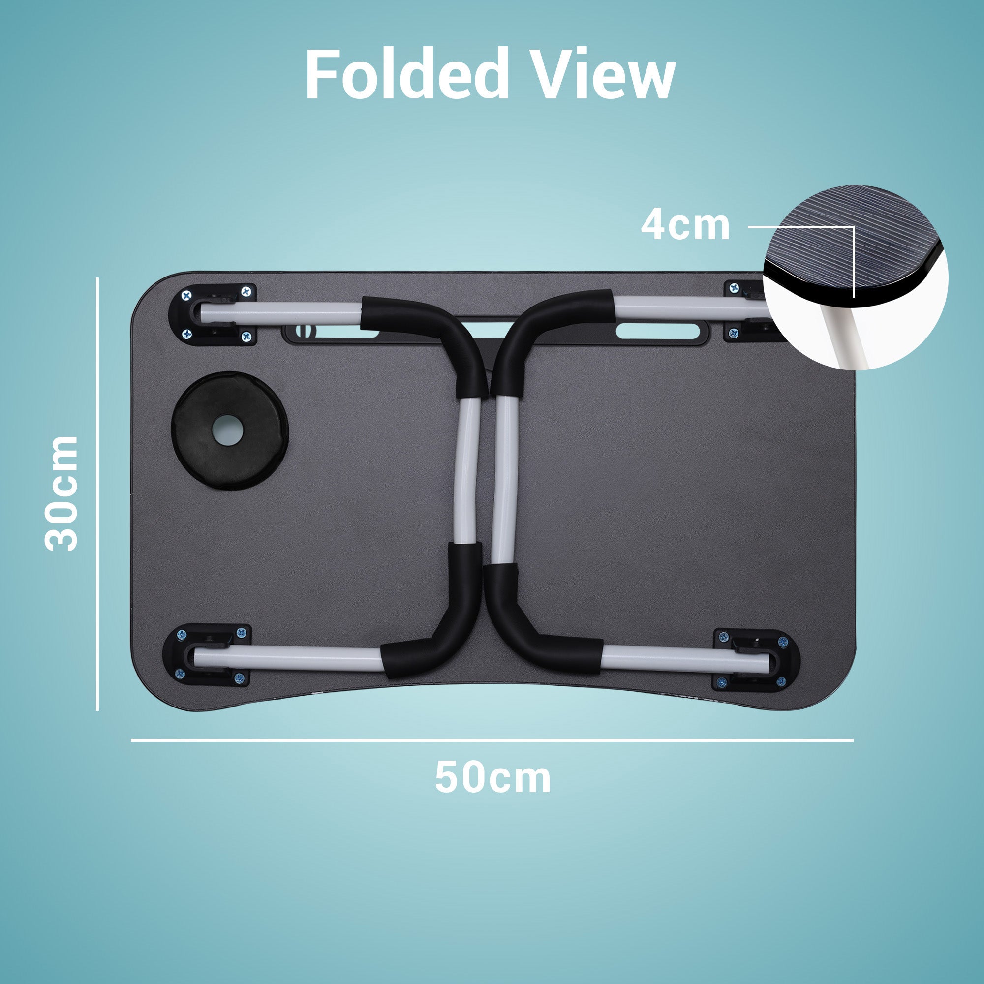 Zeb-Lapdesk X1 - Foldable Laptop Table - Zebronics