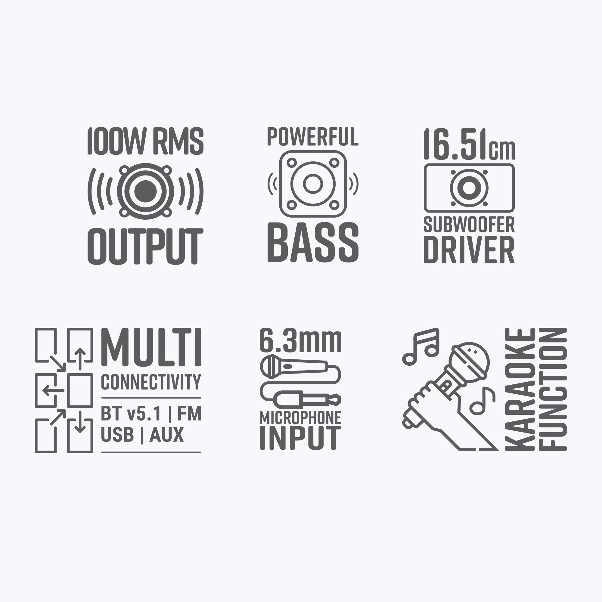 Zeb-Legend Max - Tower Speaker - Zebronics - full feature list