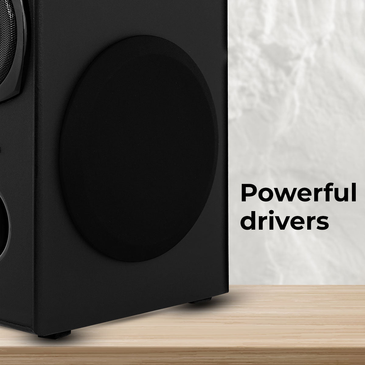 Zeb-Legend Plus - Tower Speaker - Zebronics - Powerful drivers