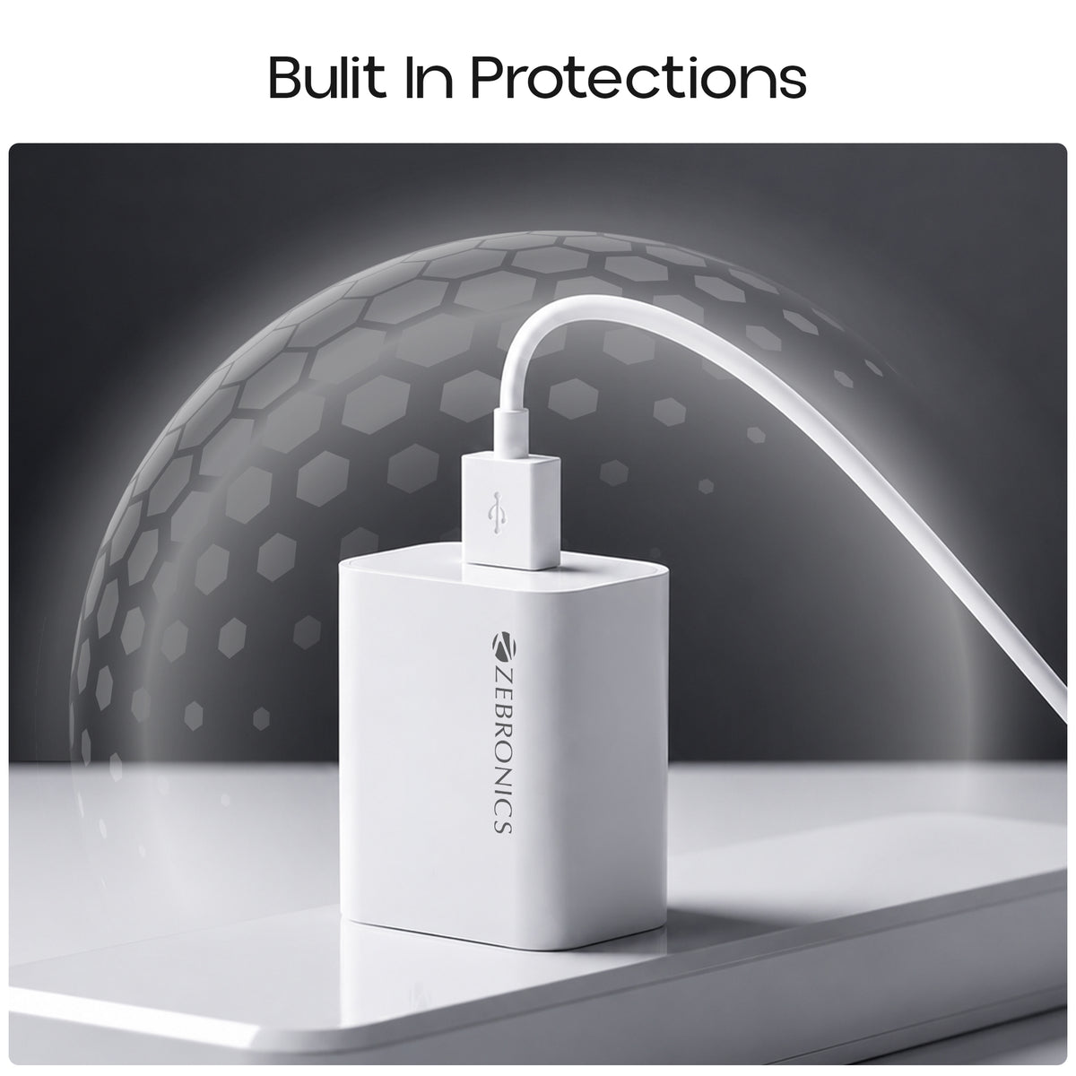 Zebronics- MA200 - Mobile USB Charger