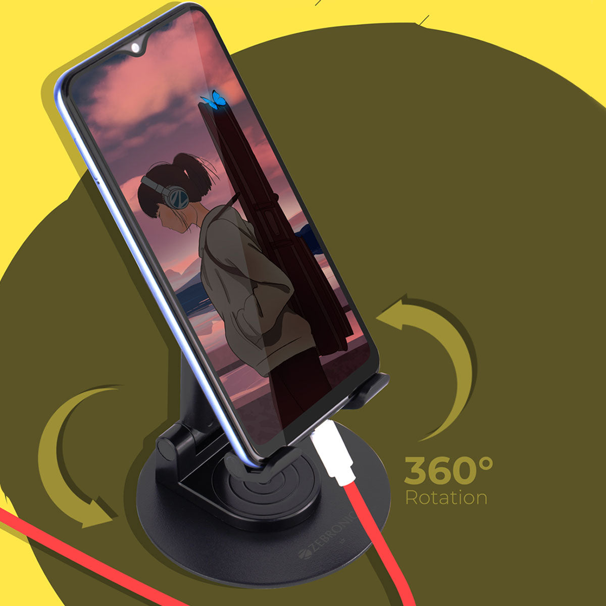 Zeb-MTS100 - Mobile Stand - Zebronics