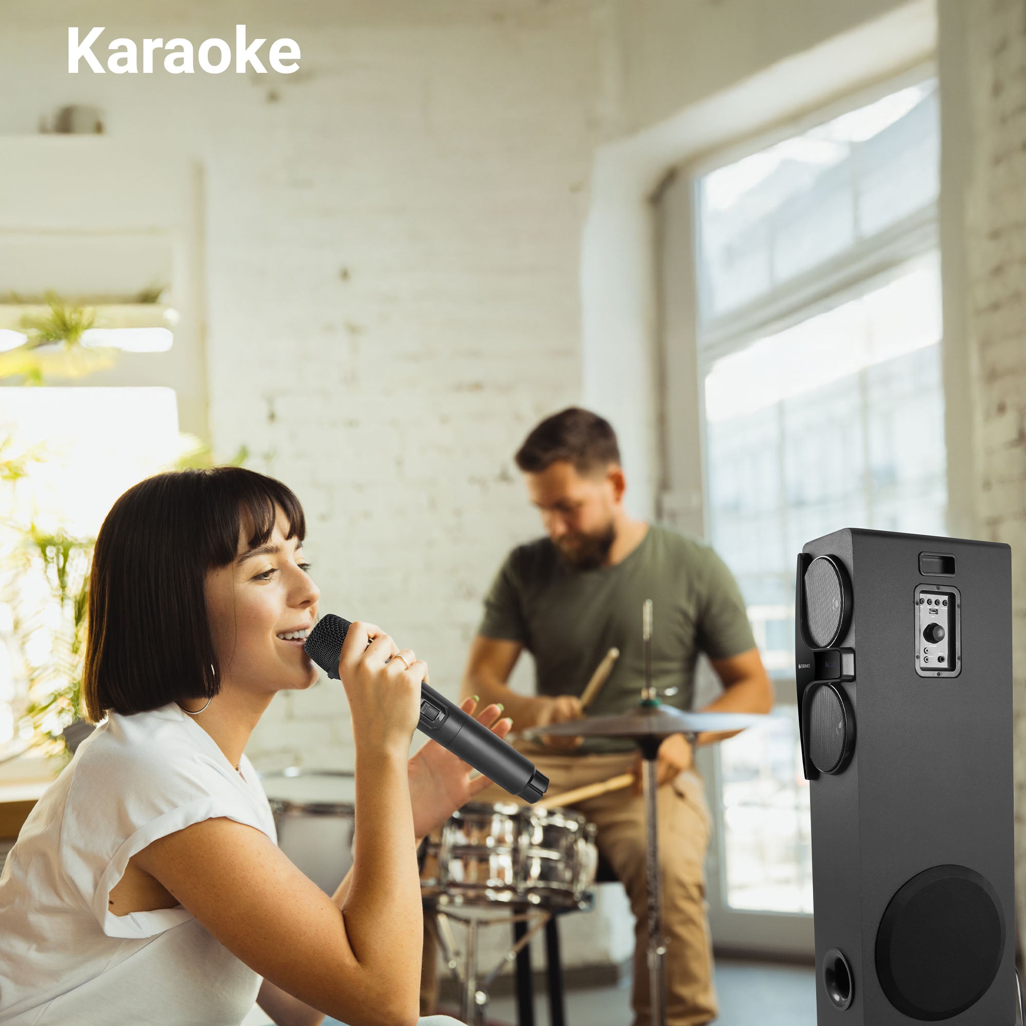 Zebronics mega Tower Speaker - karaoke