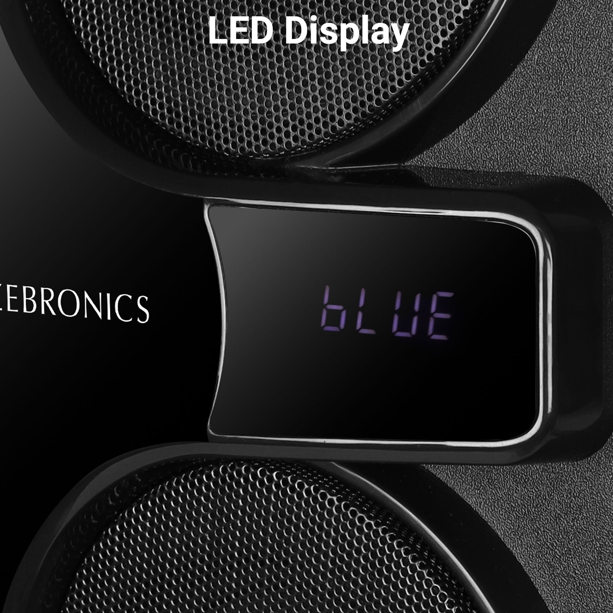 Zebronics mega Tower Speaker - LED display