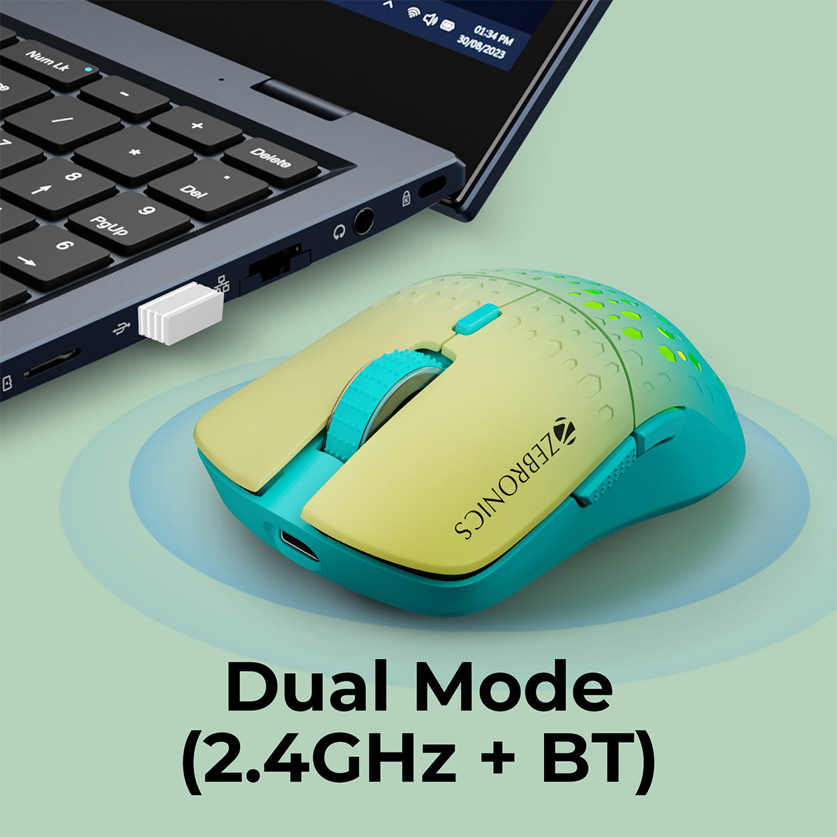 Zeb-Marine - Wireless Mouse - Zebronics