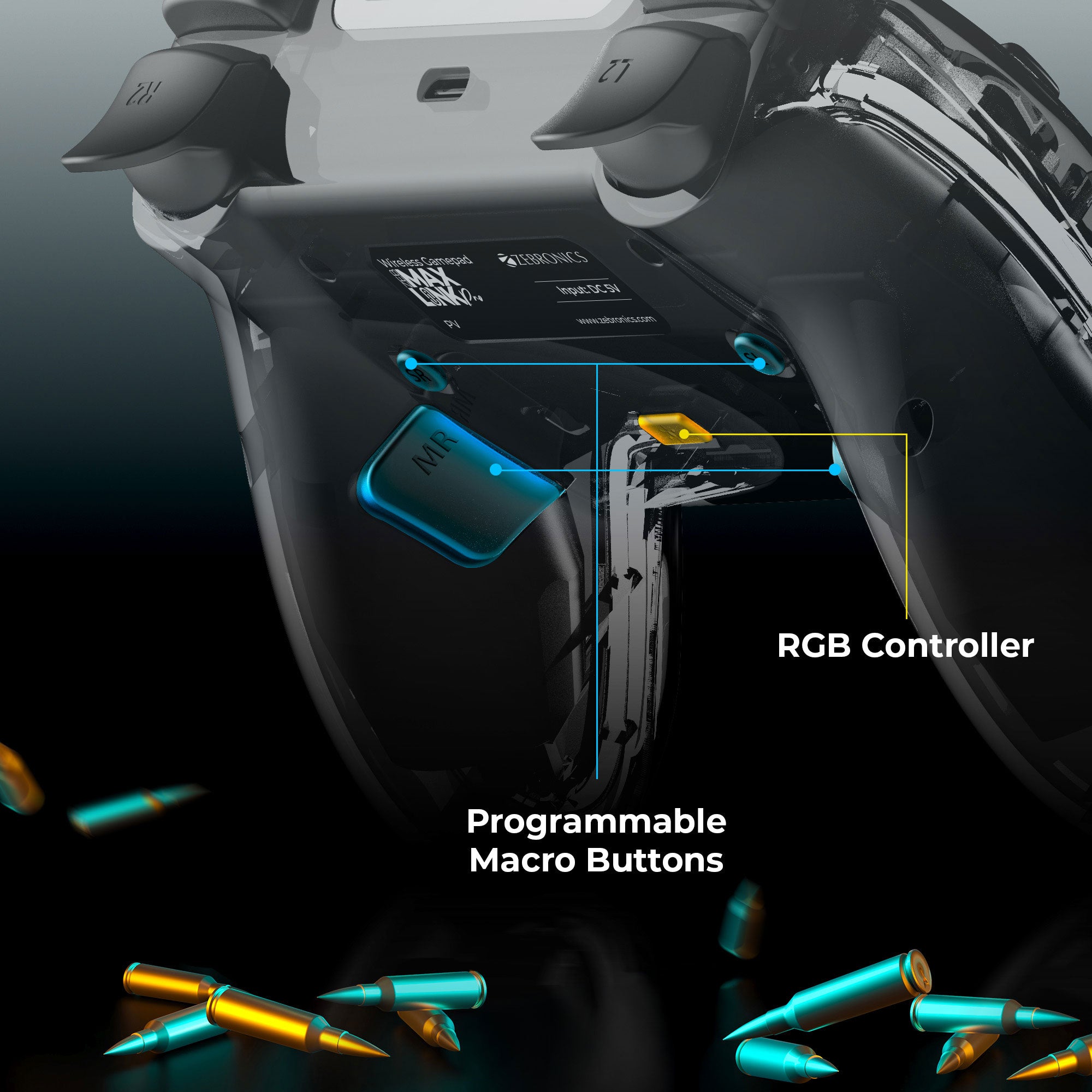 Zebronics - Zeb Max link pro - Gaming Pad
