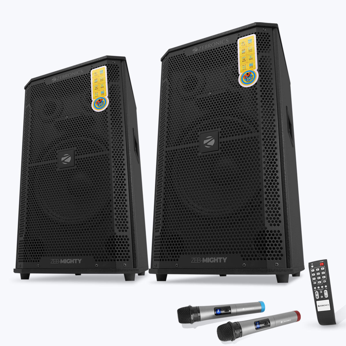 Zeb-Mighty - DJ Speaker - Zebronics