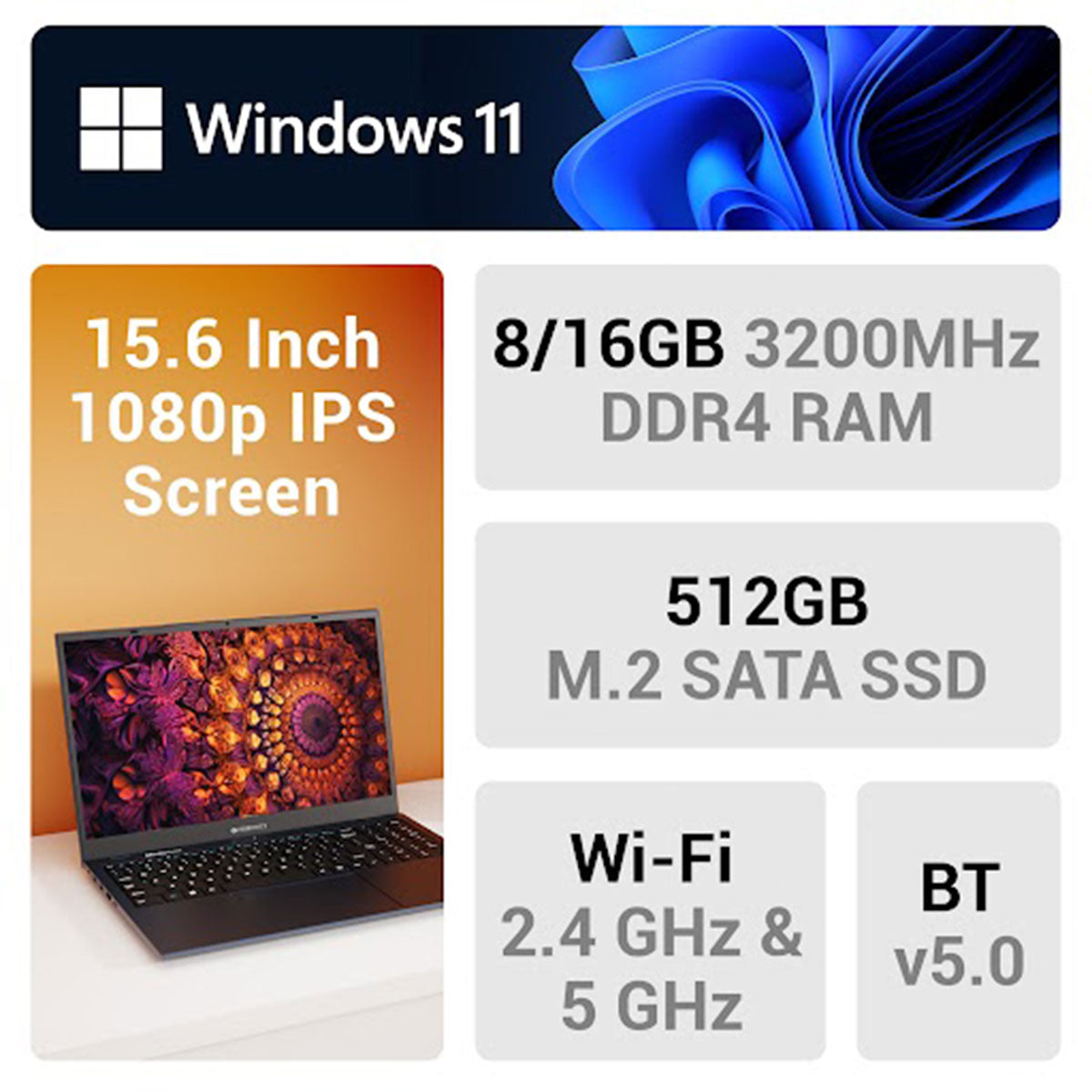 ZEB-NBC 4S - Pro Series Z Laptop - Zebronics