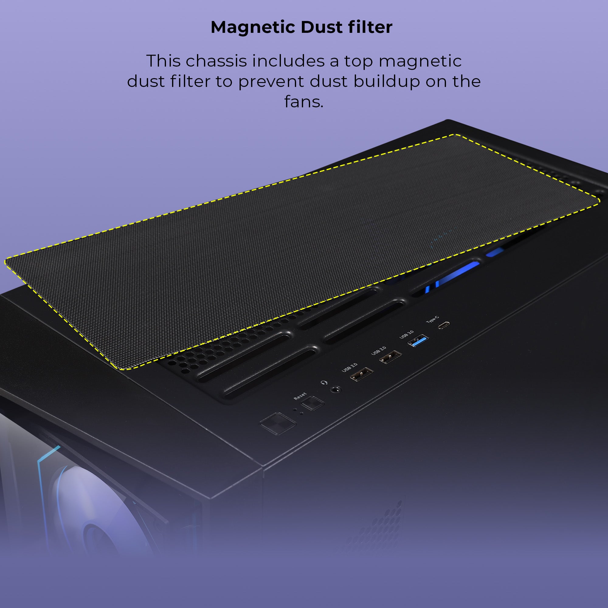 Zebronics - Zeb Nebula - Gaming Chassis