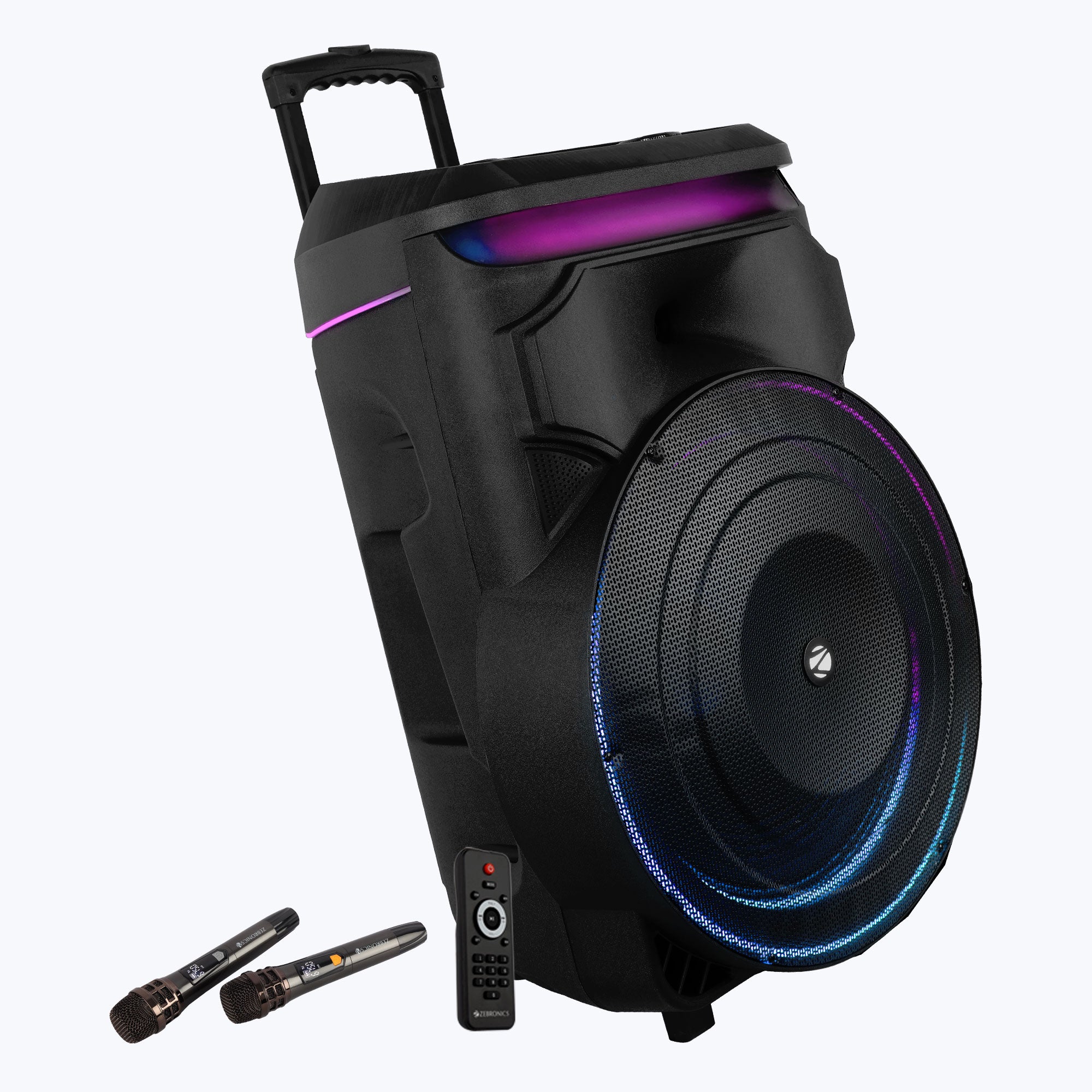 Zebronics - Zeb octane 601 - Trolley speaker with dual mic and remote