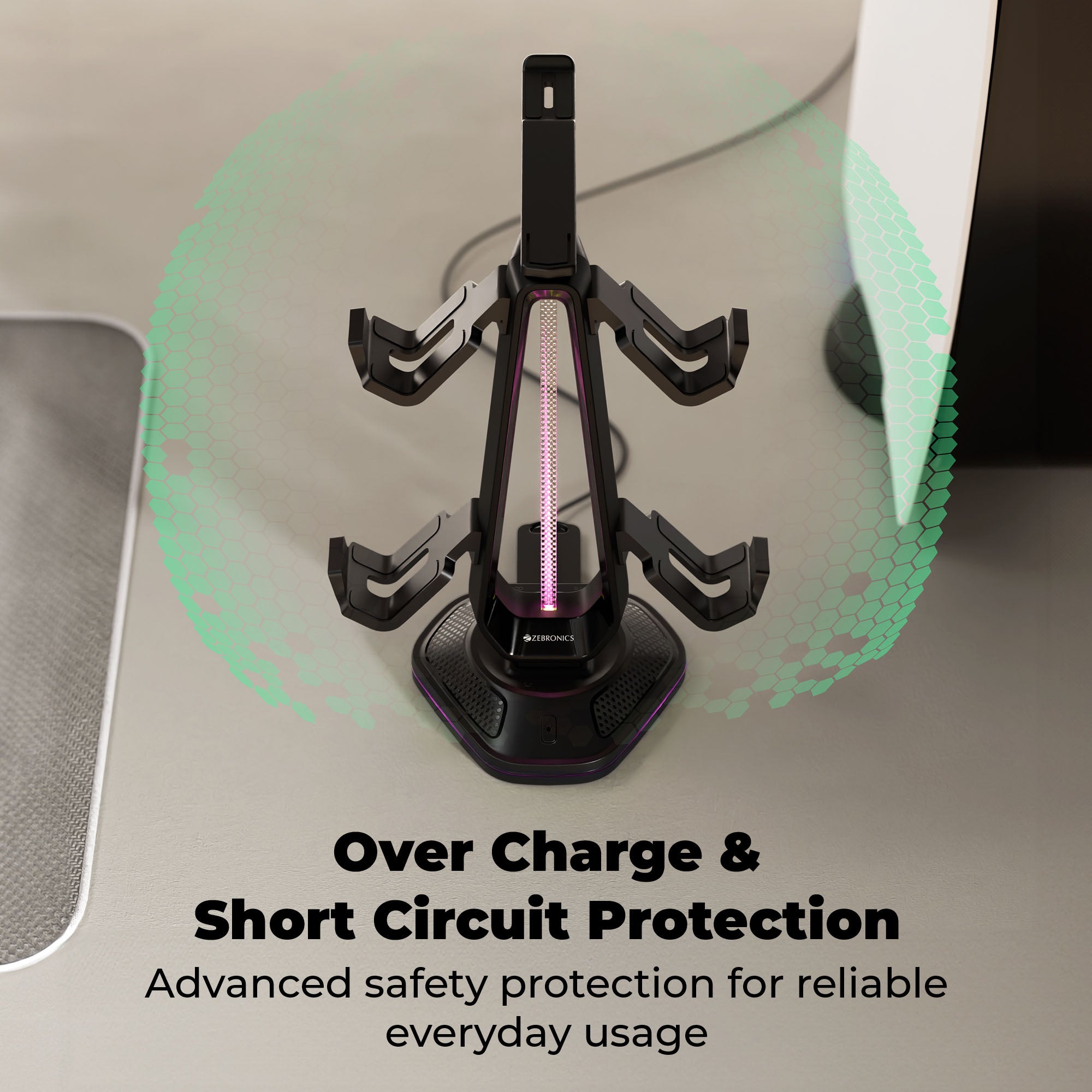 Zeb-PS5S - Charging Docking Station Zebronics