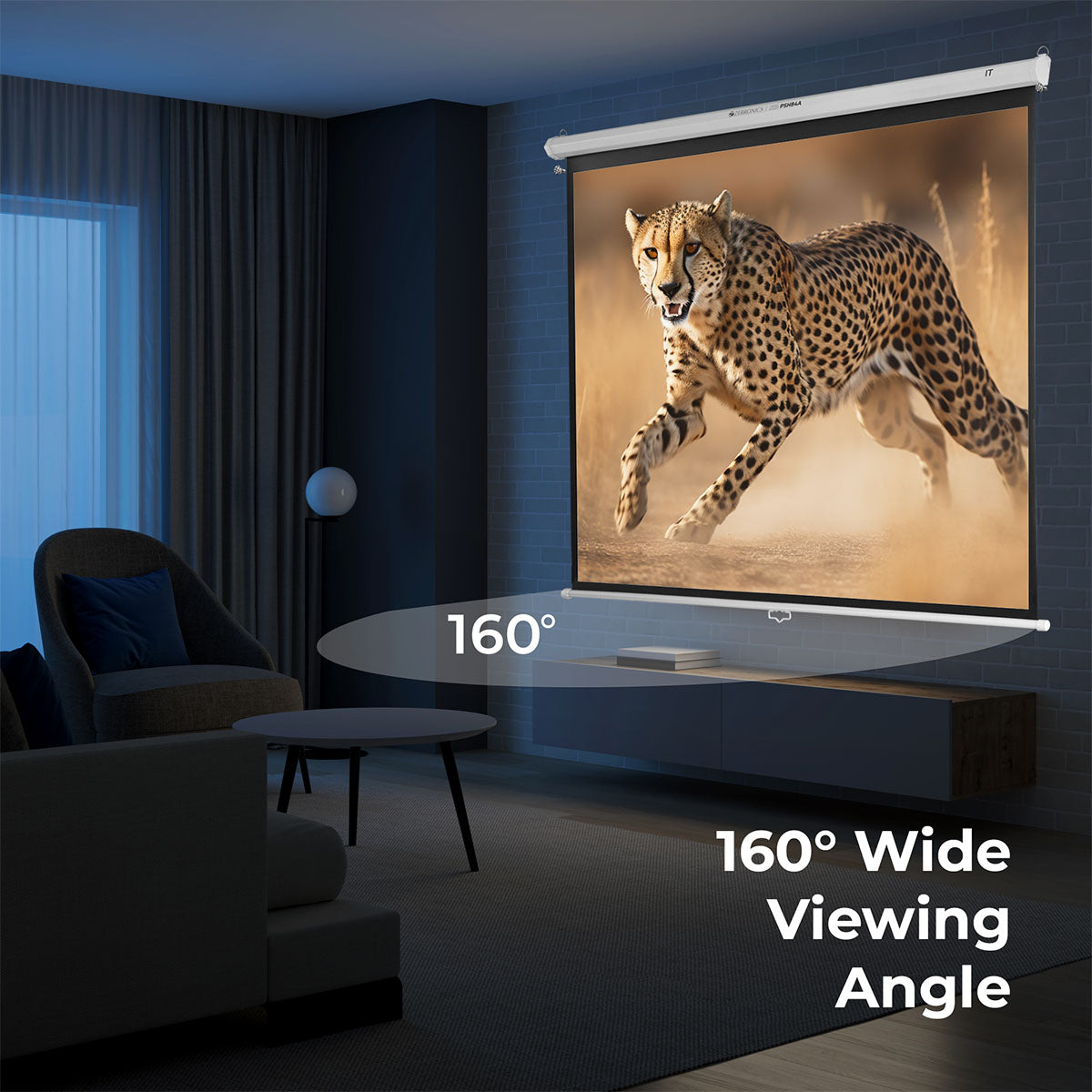 ZEB-PSH84A - Projector Screen - Zebronics