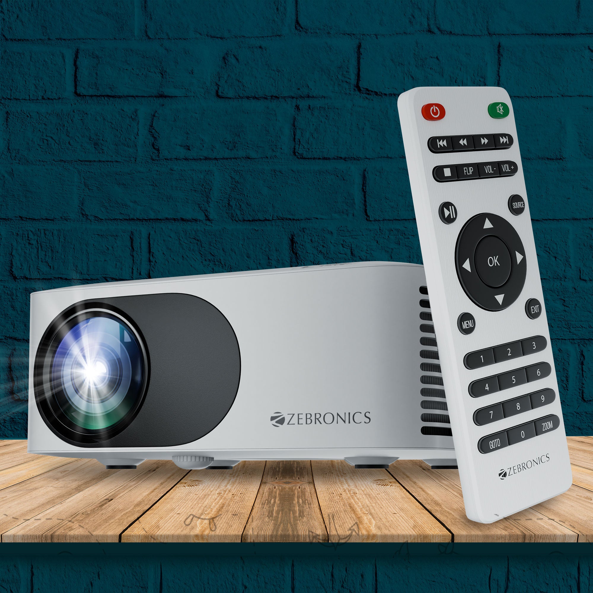 Zeb-PixaPlay 51 - Projector - Zebronics