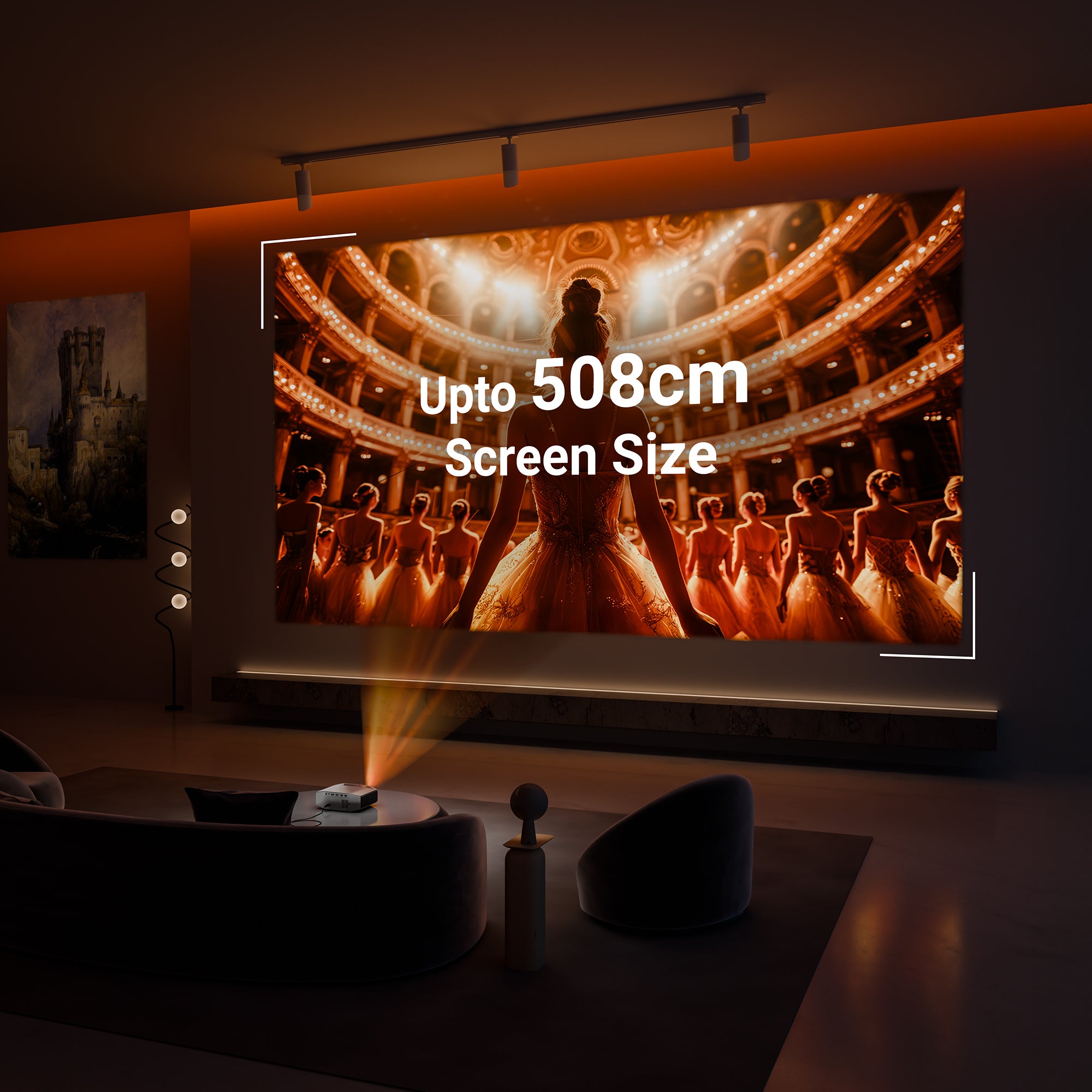 Zebronics - Zeb Pixaplay 66 - LED Projector