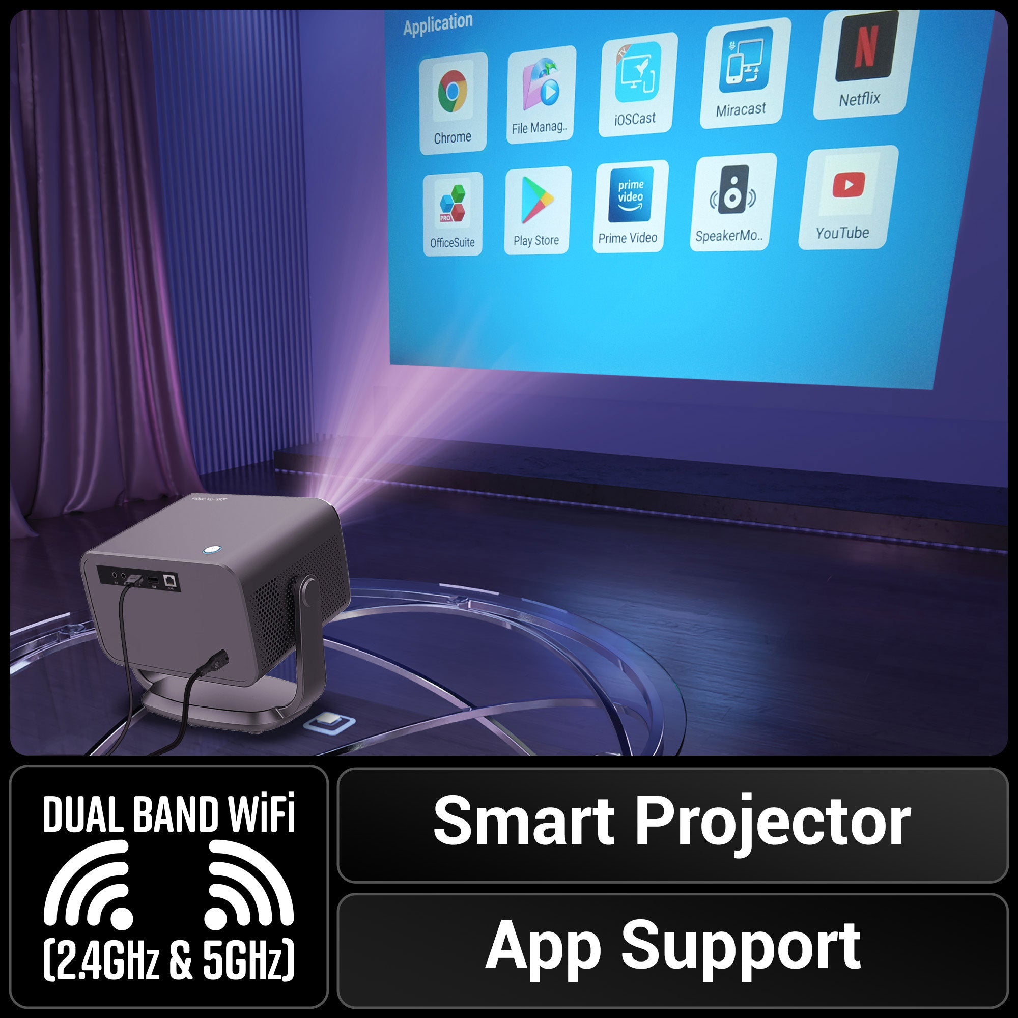 Zebronics - Zeb Pixaplay 67 - LED Projector