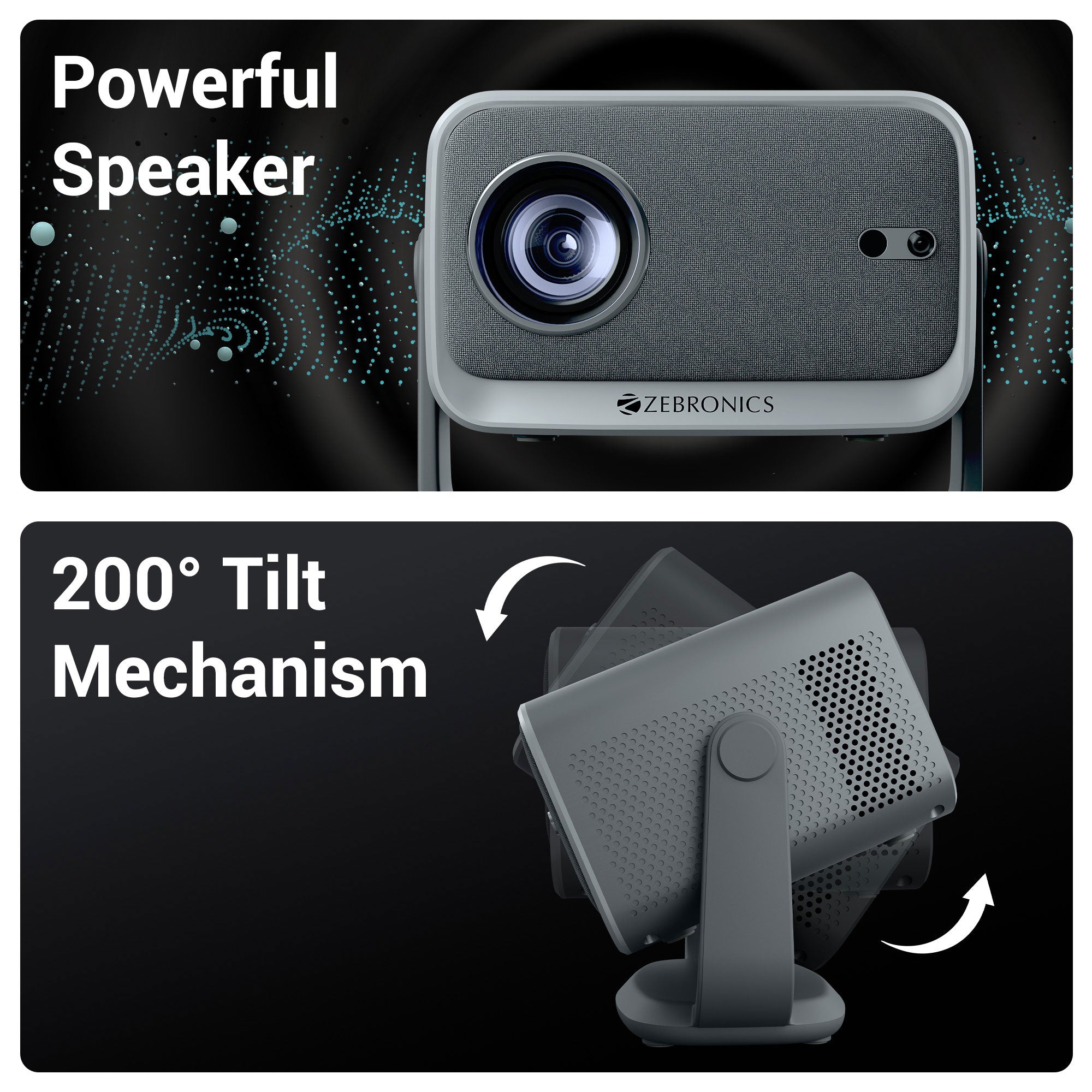 Zebronics - Zeb Pixaplay 67 - LED Projector