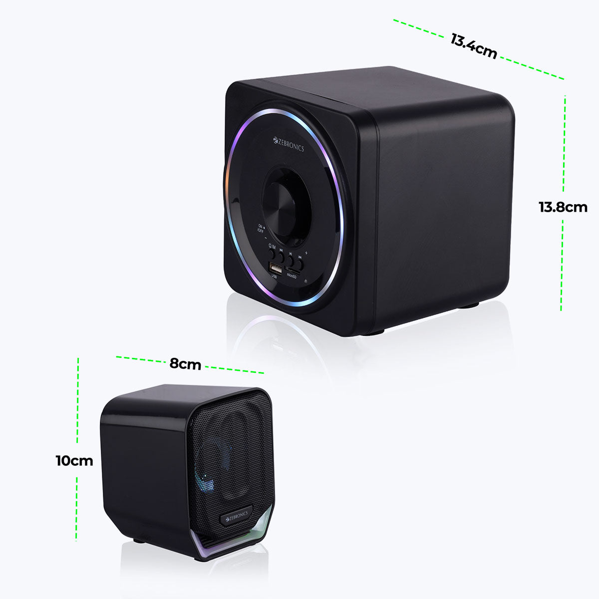 Zeb-Pluto 2 - 2.1 Speaker - Zebronics