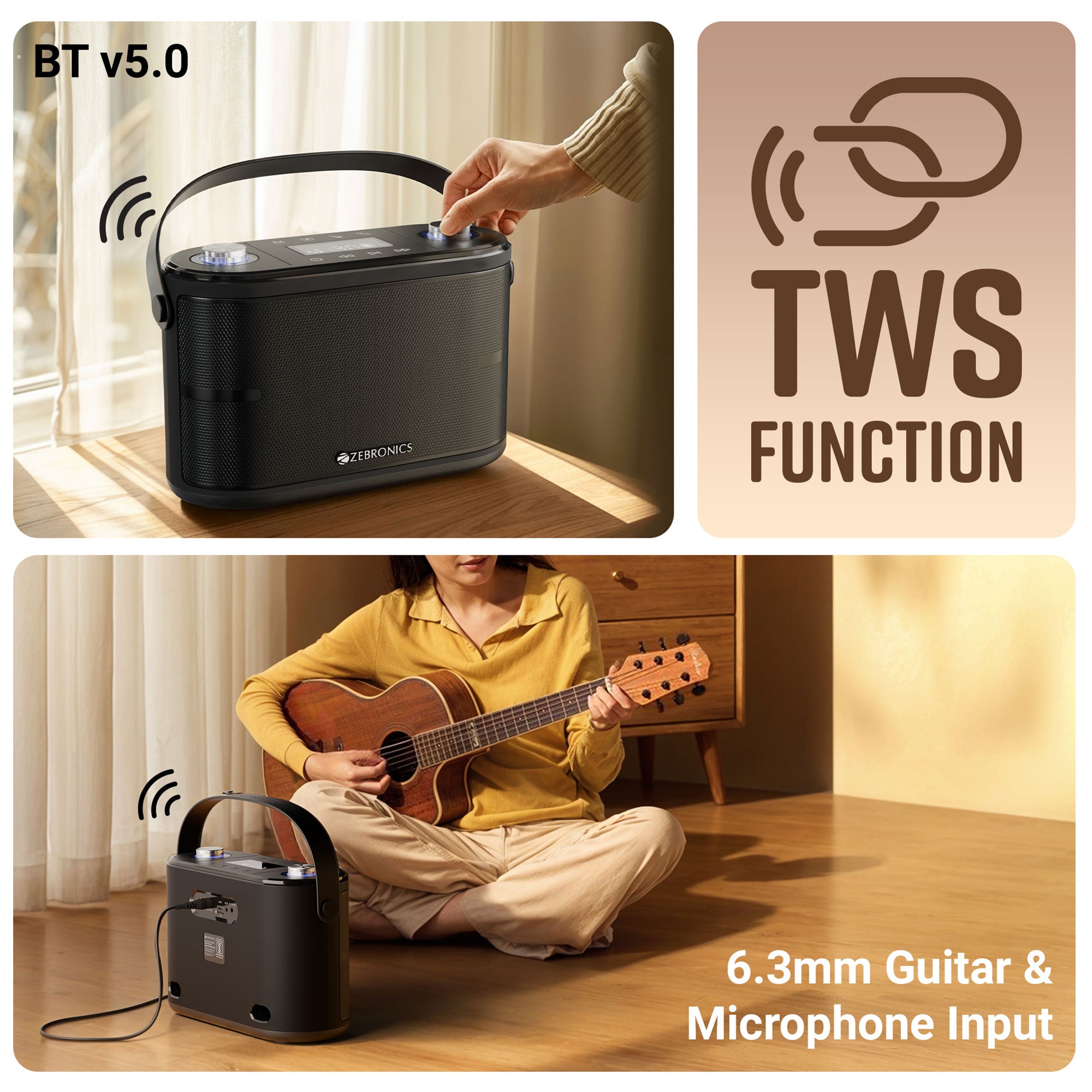 Zebronics - Zeb protone one - wireless speaker