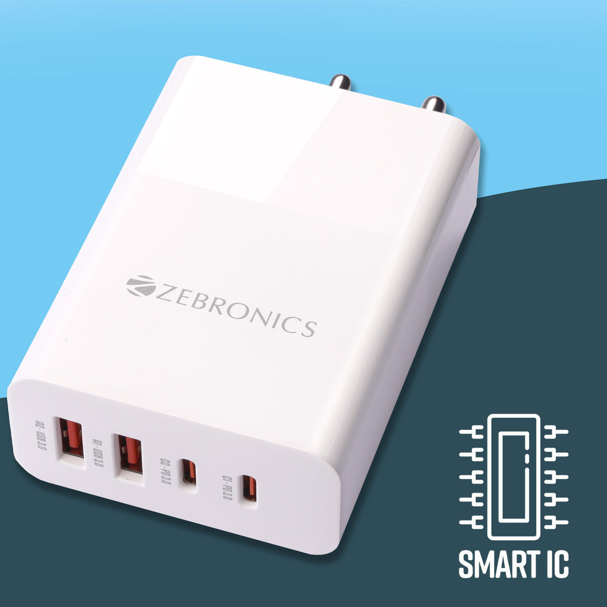 ZEB-RC65B - USB Charger - Zebronics