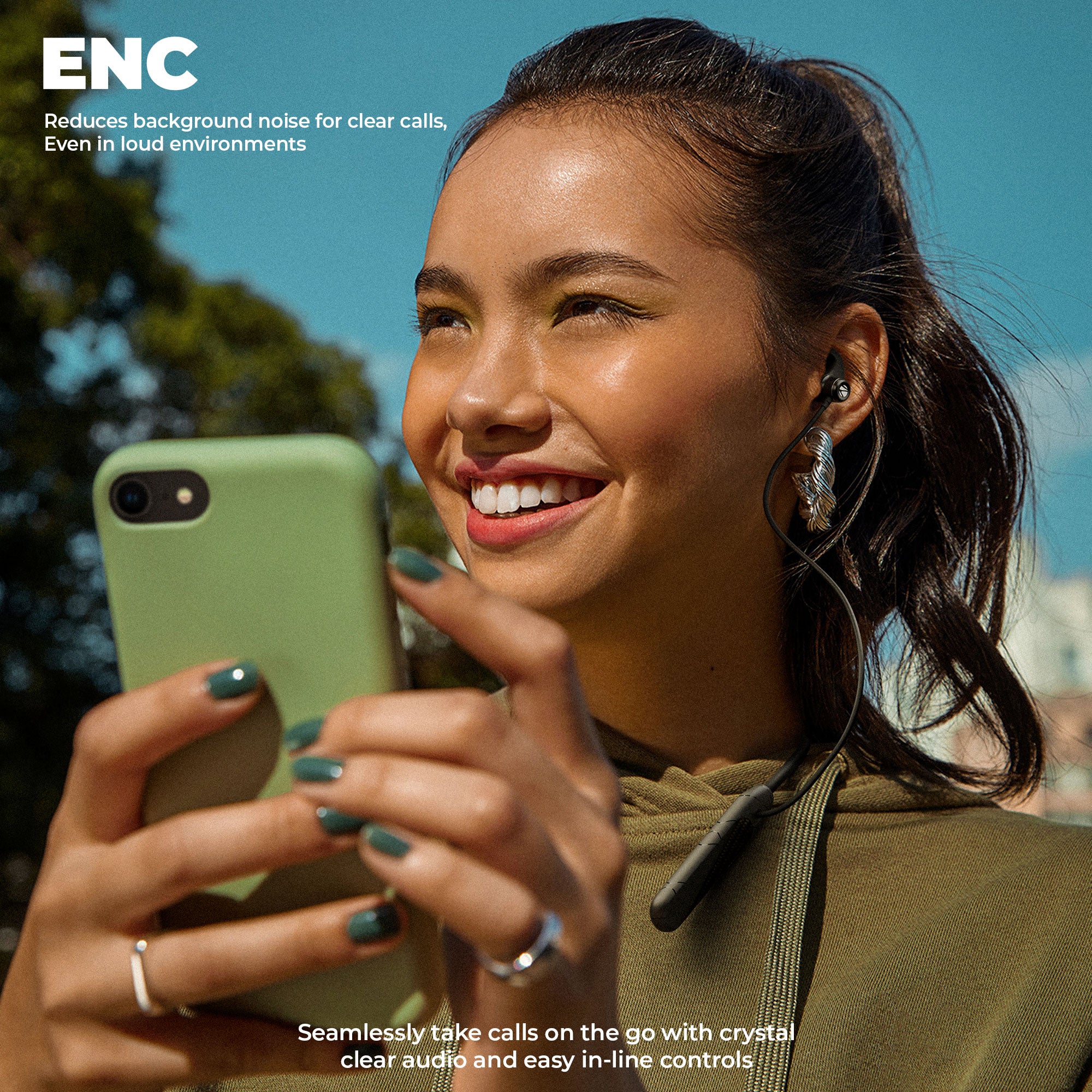 Zebronics - Zeb raga F2 - Wireless Neckband Earphone