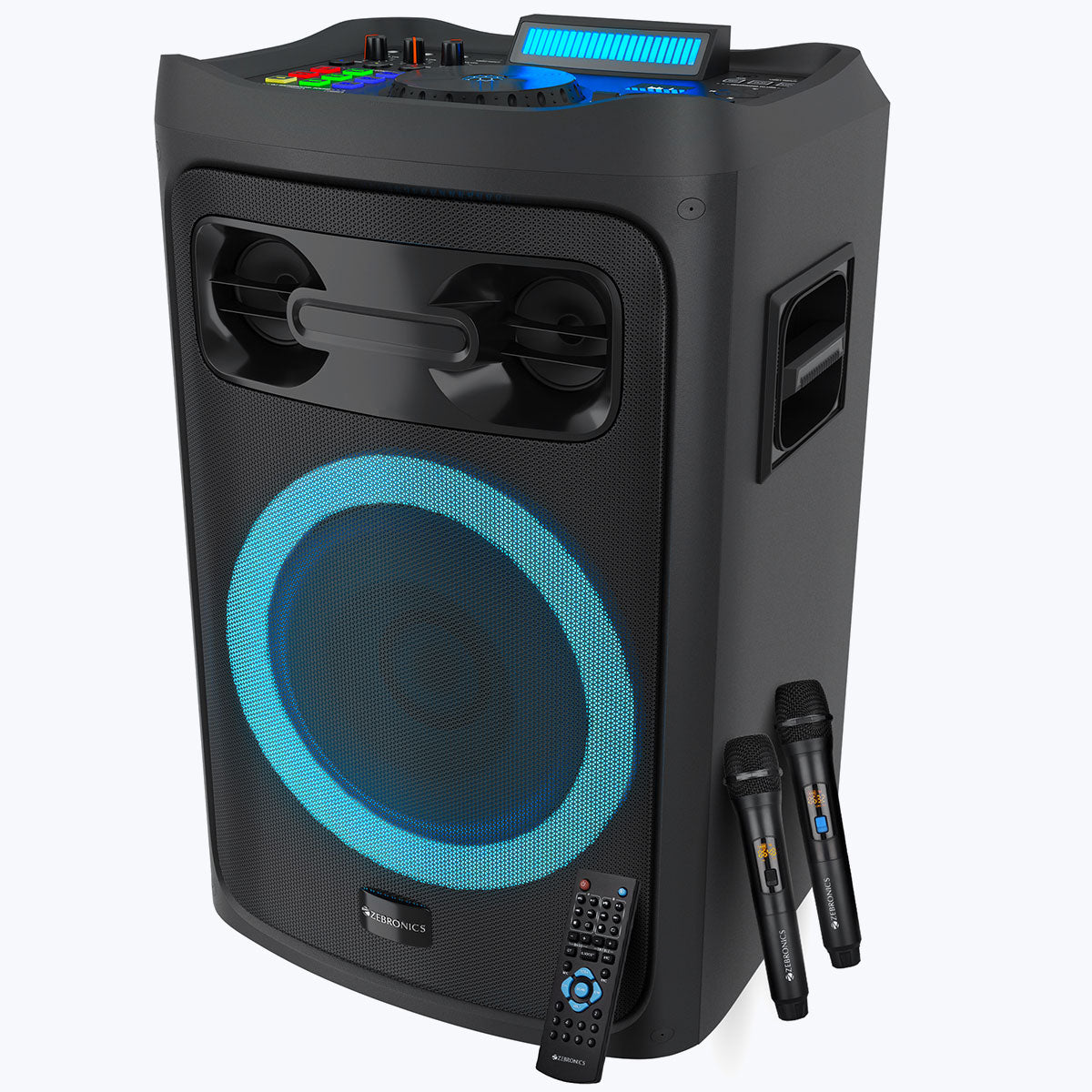 Zeb-Riser - DJ Speaker - Zebronics - Full view
