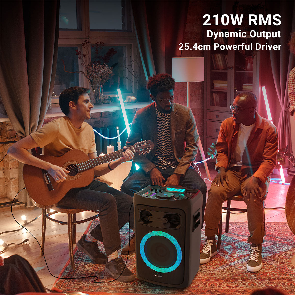 Zeb-Riser - DJ Speaker - Zebronics - Powerful driver