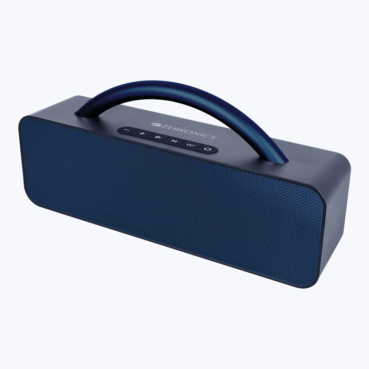 zebronics rocket 200 Blue wireless speaker with carry handle