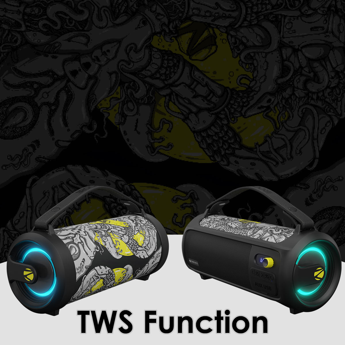Zebronics - Zeb Rocket 500 (santanu edition) - Wireless portable speaker