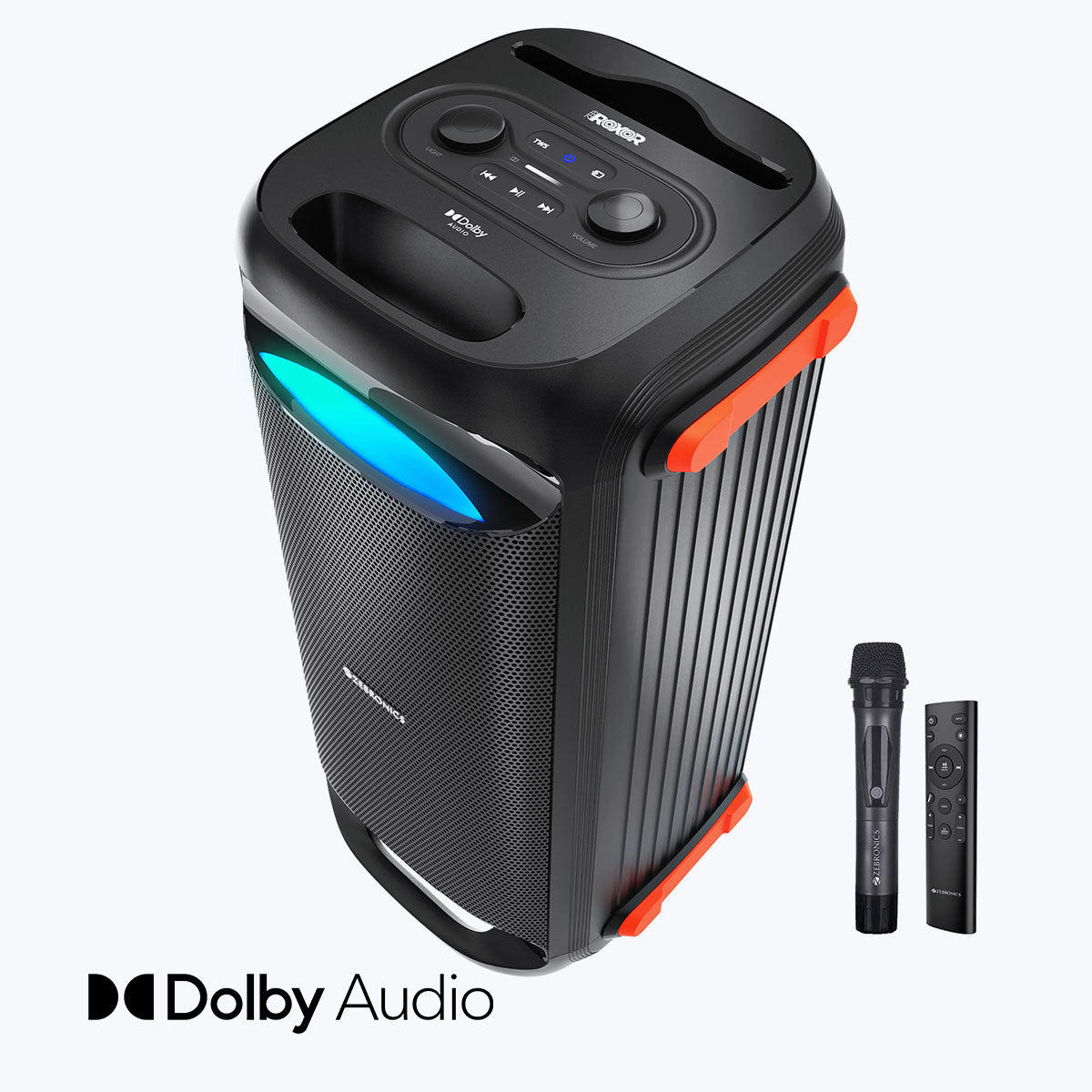 Zeb-Roxor - DJ Speaker - Zebronics - Dolby Audio